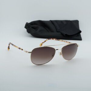 Carrera CA224/S 0J5G HA Aviator Sunglasses 58mm - Gold/Brown